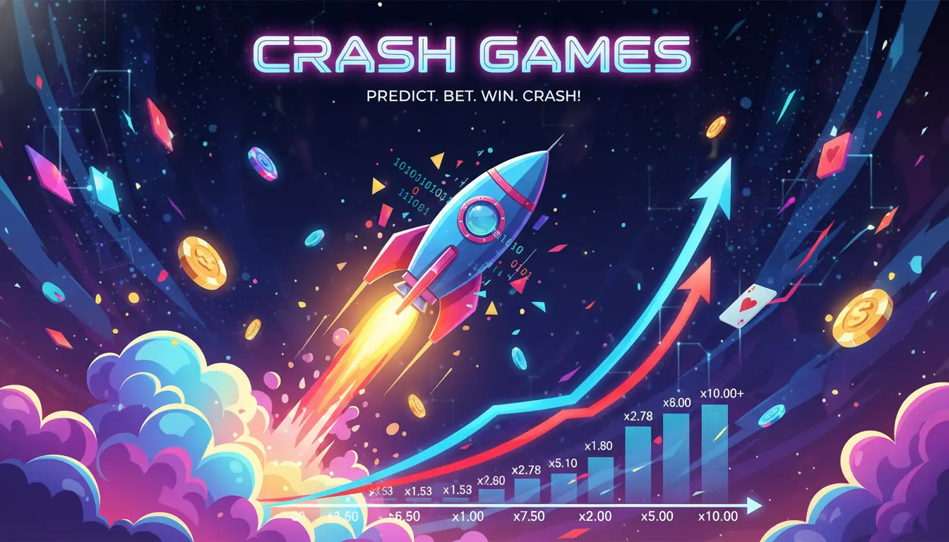 Crashspil på Zimpler casino